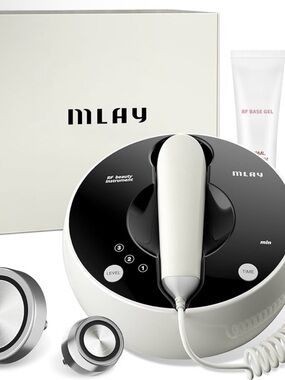MLAY White & Black RF Beauty Instrument for Women - White
